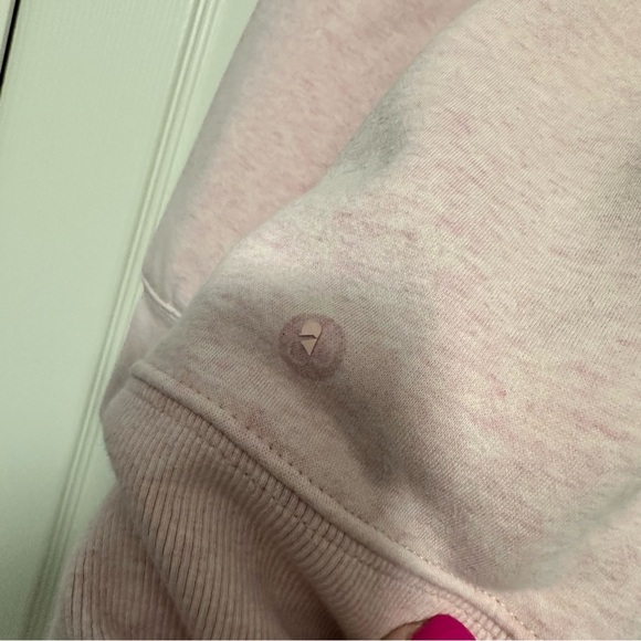 Zella Soft & Cozy Crew Sweatshirt in Heathered Pink Size XXL GUC - Picture 8 of 9